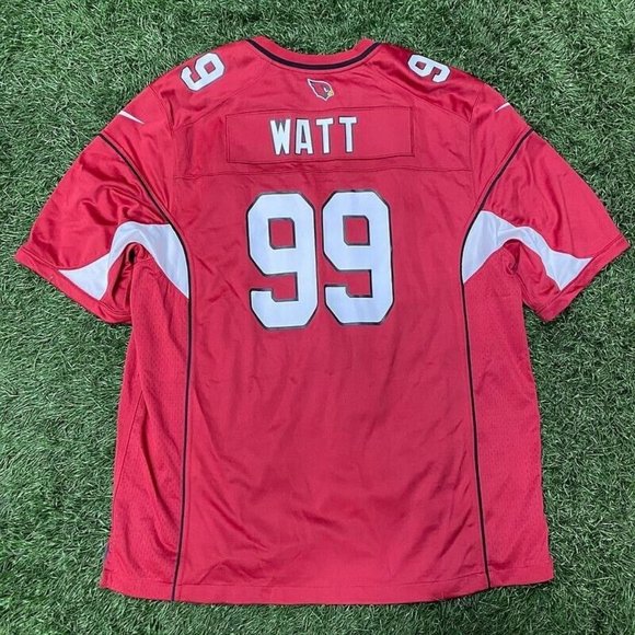 Nike Arizona Cardinals JJ WATT Jersey 2XL On Field Red NFL‎ Football 99 - Picture 1 of 12
